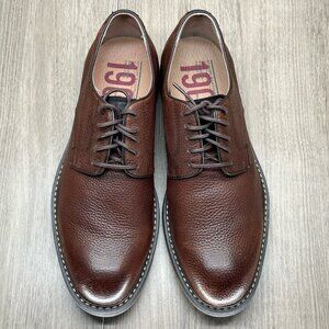 1901 Dress Shoes Mens Size 8.5M Lace Up Oxford Pebbled Leather Brown 1901 men dress shoes - Gem main image 3